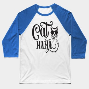 Crazy Cat Lady I Prefer The Term Dedicated Feline Enthusiast Baseball T-Shirt